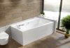 Besco Infinity 150x90cm wanna asymetryczna prawa + obudowa + syfon #WAI-150-NP/OAI-150-NS/19975